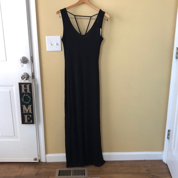 Black Maxi Dress - Picture 1 of 4